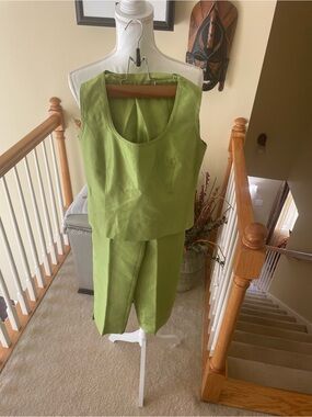 MXI Lime Green 2 piece Top/Pant